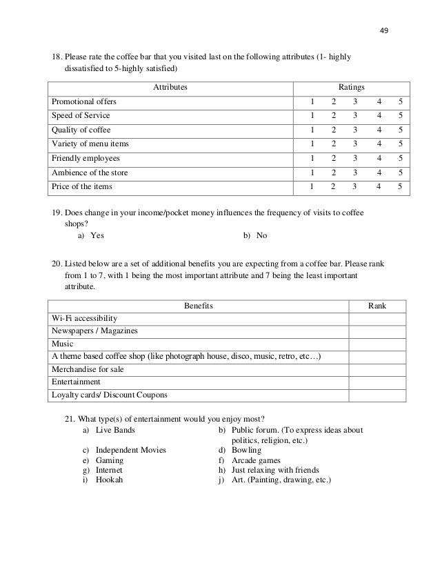consumer preference towards coffee sensory branding and buying behavior in coffee shops a study on generation y
